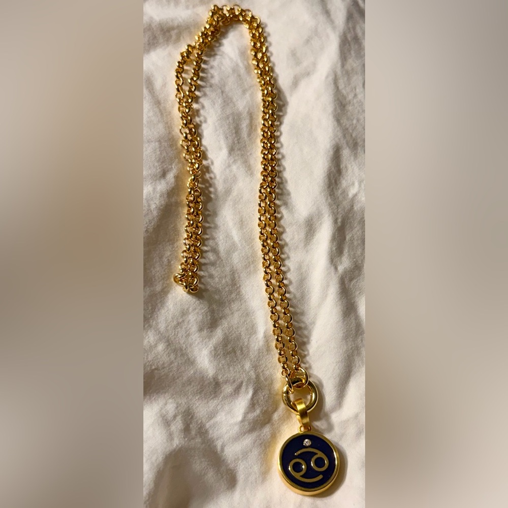 ✨DEAN DAVIDSON Limited Edition Zodiac Necklace (Cancer)♋️🦀